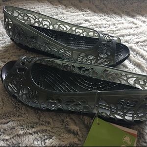 Crocs Isabella Jelly Flat Size 10 Women